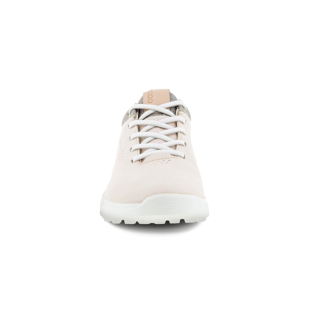 Zapatos De Golf Mujer - ECCO S-Three Spikelesss - Beige - NYP571602